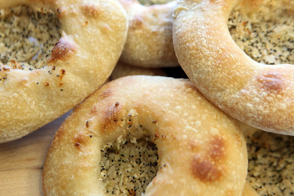 The traditional bialy